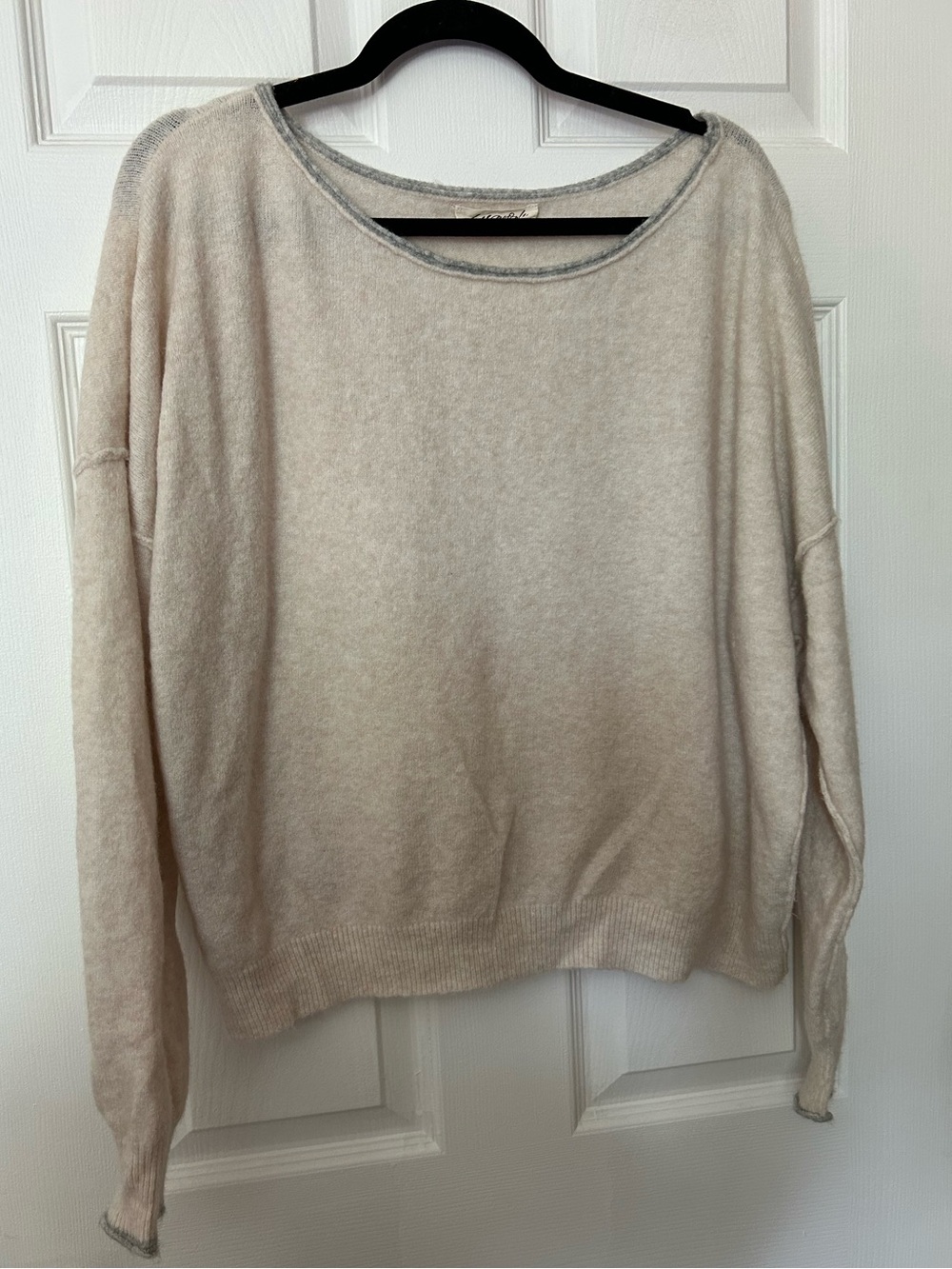 NWOT Free People See Me Pullover - Ivory - Picture 3 of 5